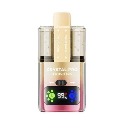 Crystal Pro Switch 30K Gummy Bear and Hubba Bubba Prefilled Pod Kit