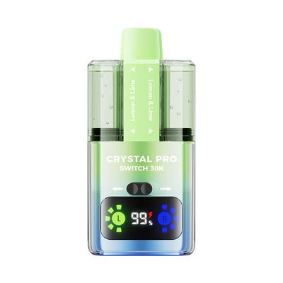 Crystal Pro Switch 30K Lemon and Lime Prefilled Pod Kit