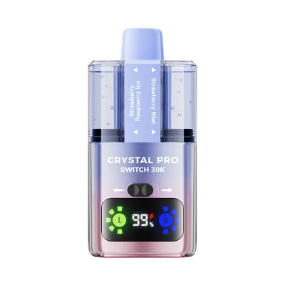 Crystal Pro Switch 30K Strawberry Raspberry Ice and Strawberry Kiwi Prefilled Pod Kit
