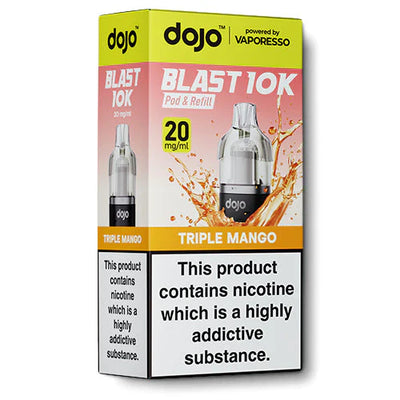 Dojo Blast 10K Triple Mango Prefilled Pods