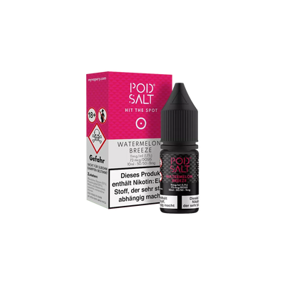 Pod Salt Watermelon Breeze 10ml Nic Salt