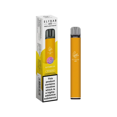 Elf Bar 600 Elfturbo Ice Prefilled Pod Kit