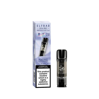 Elf Bar ELFA Pro Blue Razz Lemonade Prefilled Pods