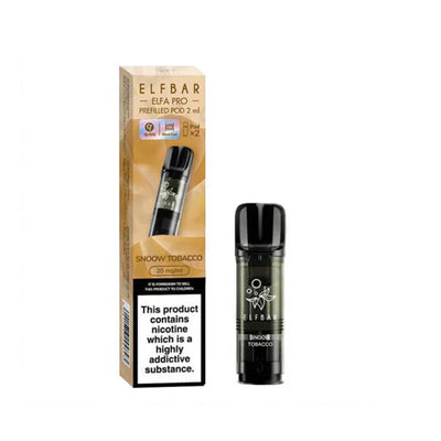 Elf Bar ELFA Pro Snoow Tobacco Prefilled Pods