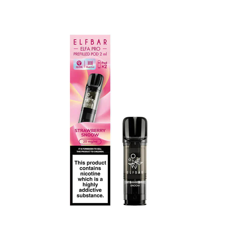 Elf Bar ELFA Pro Strawberry Snoow Prefilled Pods