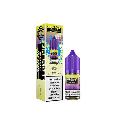 Elux Firerose 5000 Berry Bang 10mg Nic Salts
