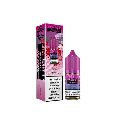 Elux Firerose 5000 Cherry Sours 10mg Nic Salts