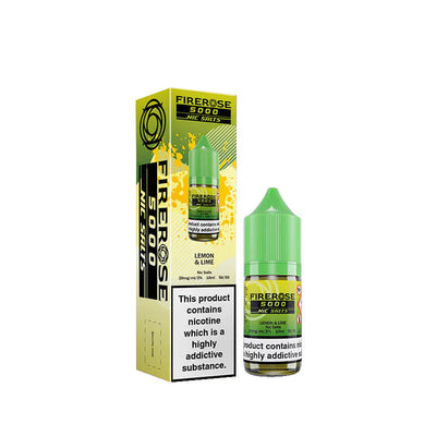 Elux Firerose 5000 Lemon & Lime 10mg Nic Salts