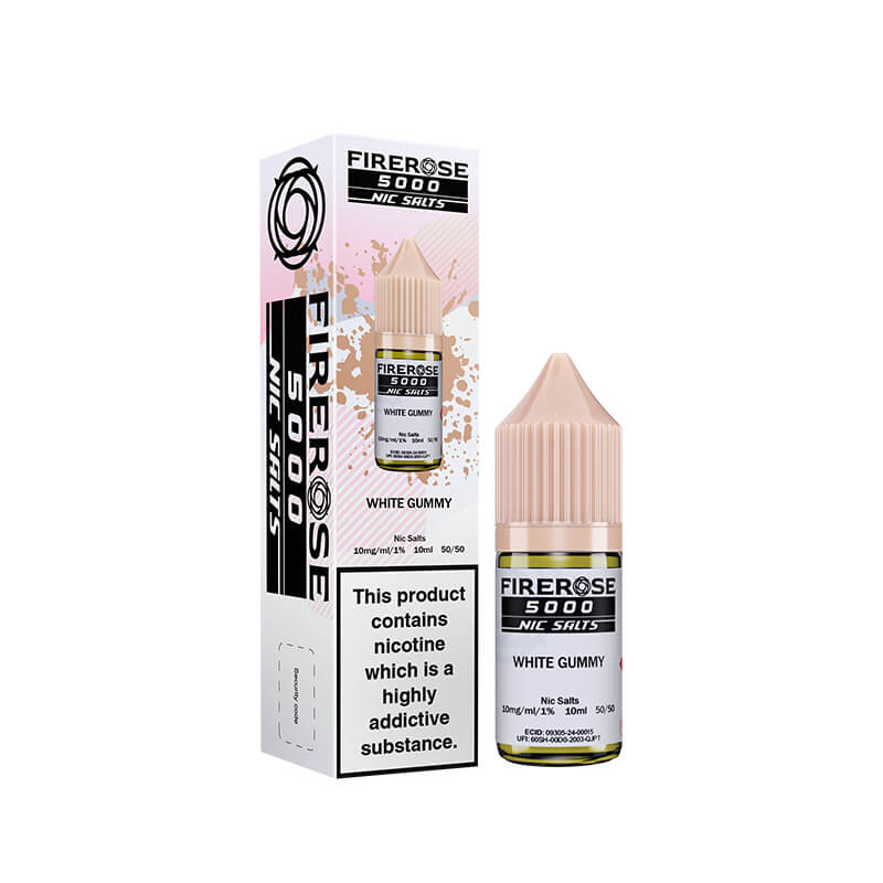 Elux Firerose 5000 White Gummy 10mg Nic Salts