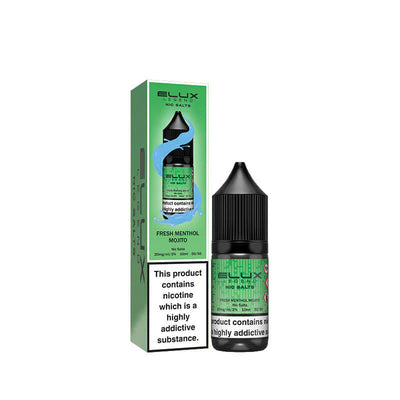 Elux Legend Nic Salts Fresh Menthol Mojito
