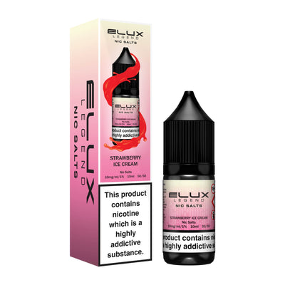 Elux Legend Nic Salts Strawberry Ice Cream