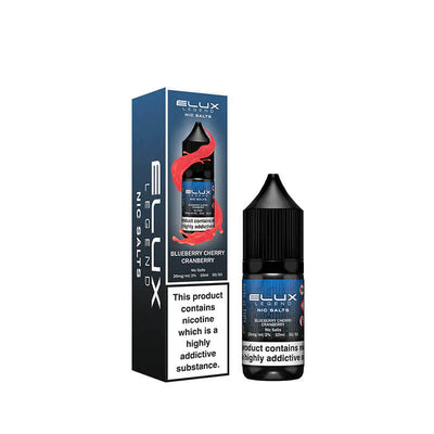 Elux Legend Blueberry Cherry Cranberry 10mg Nic Salts