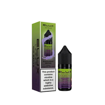 Elux Legend Blackcurrant Menthol 10mg Nic Salts