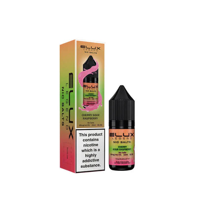 Elux Legend Cherry Sour Raspberry 10mg Nic Salts