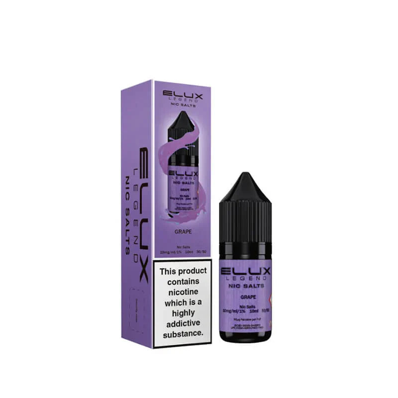 Elux Legend Grape 10mg Nic Salts