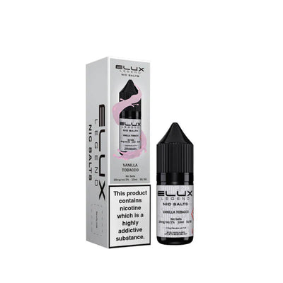 Elux Legend Vanilla Tobacco 10mg Nic Salts