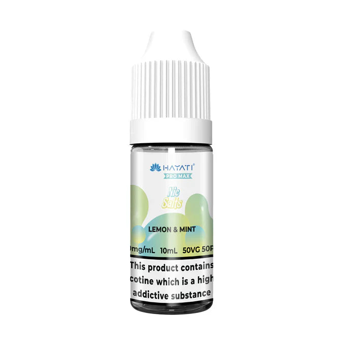 Hayati Pro Max Nic Salt Lemon and Mint