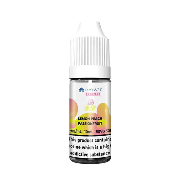 Hayati Pro Max Nic Salt Lemon Peach Passionfruit