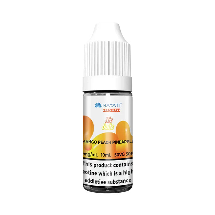 Hayati Pro Max Nic Salt Mango Peach Pineapple