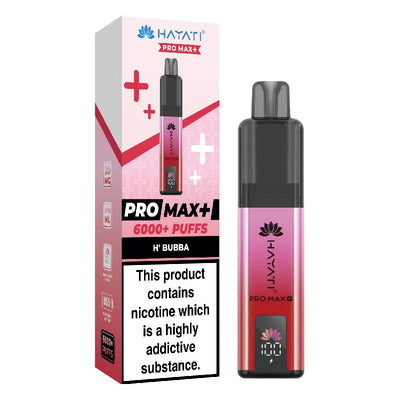 Hayati Pro Max Plus 6000 Hubba Bubba Prefilled Pod Kit