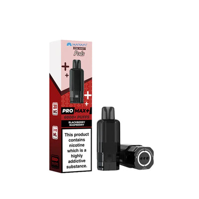 Hayati Pro Max Plus 6000 Blackberry Raspberry Replacement Pods