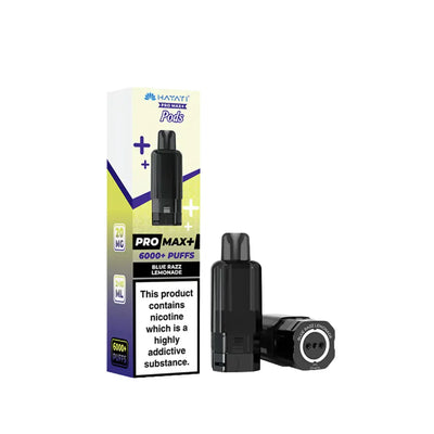 Hayati Pro Max Plus 6000 Blue Razz Lemonade Replacement Pods