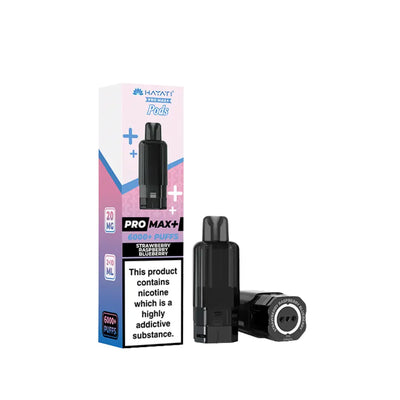 Hayati Pro Max Plus 6000 Strawberry Raspberry Blueberry Replacement Pods