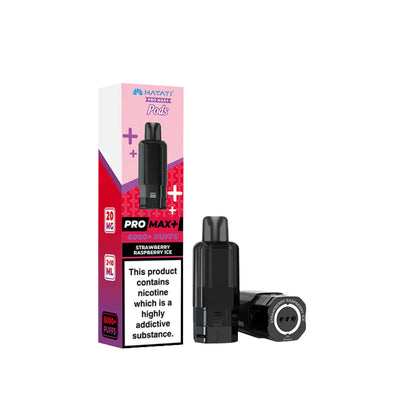 Hayati Pro Max Plus 6000 Strawberry Raspberry Ice Replacement Pods
