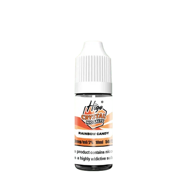 Higo Crystal 10mg Nic Salt Rainbow Candy