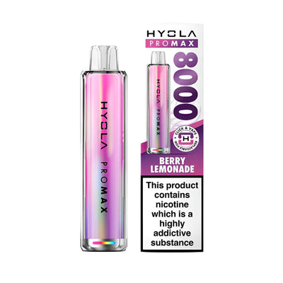 Hyola Pro Max 8000 Berry Lemonade Compliant Post June 1st Prefilled Pod kit