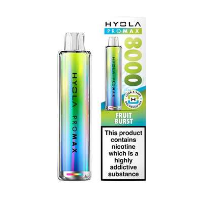 Hyola Pro Max 8000 Fruit Burst Compliant Post June 1st Prefilled Pod kit