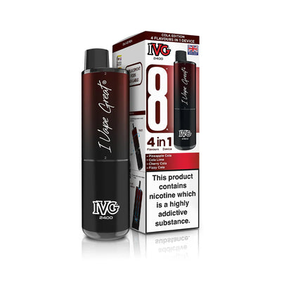 IVG 2400 4‑In‑1 Cola Edition Rechargeable Pod Kit