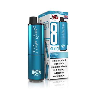 IVG 2400 4‑In‑1 Fizzy Edition Rechargeable Pod Kit