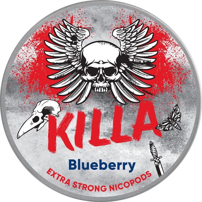 Killa Blueberry Nicotine Pouches