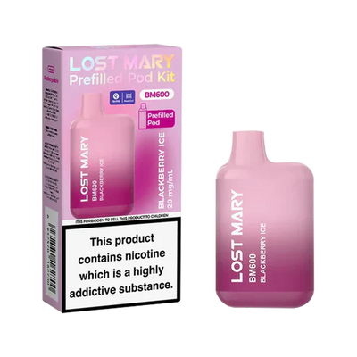 Lost Mary BM600 Blackberry Ice Prefilled Pod Kit