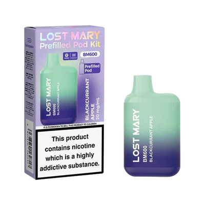 Lost Mary BM600 Blackcurrant Apple Prefilled Pod Kit
