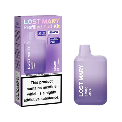 Lost Mary BM600 Grape Prefilled Pod Kit