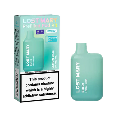 Lost Mary BM600 Lemon Lime Prefilled Pod Kit
