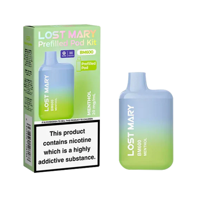 Lost Mary BM600 Menthol Prefilled Pod Kit
