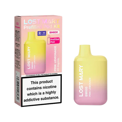Lost Mary BM600 Pink Lemonade Prefilled Pod Kit