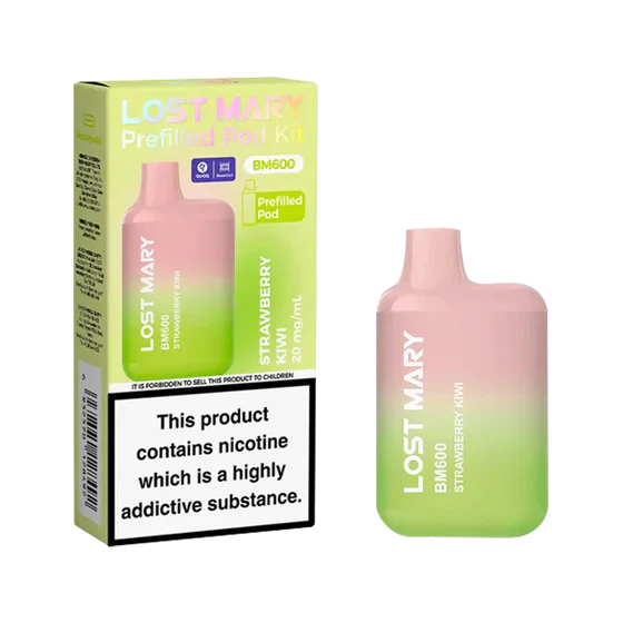 Lost Mary BM600 Strawberry Kiwi Prefilled Pod Kit