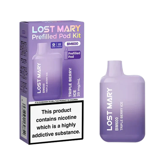 Lost Mary BM600 Triple Berry Ice Prefilled Pod Kit