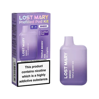 Lost Mary BM600 Triple Berry Ice Prefilled Pod Kit