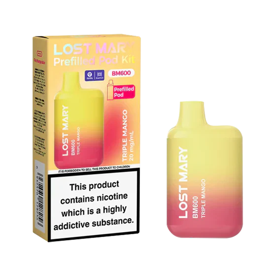 Lost Mary BM600 Triple Mango Prefilled Pod Kit