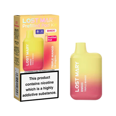 Lost Mary BM600 Triple Mango Prefilled Pod Kit