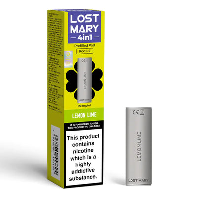 Lost Mary 4-in-1 Lemon Lime Prefilled Replacement Pods