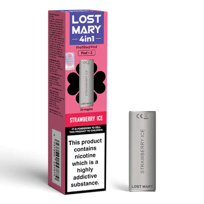 Lost Mary 4-in-1 Strawberry Ice Prefilled Replacement Pods