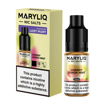 MARYLIQ by Lost Mary Cherry Lemon Mint Nic Salt E-Liquid