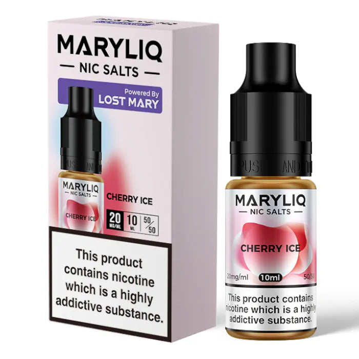 MARYLIQ by Lost Mary Cherry Ice Nic Salt E-Liquid