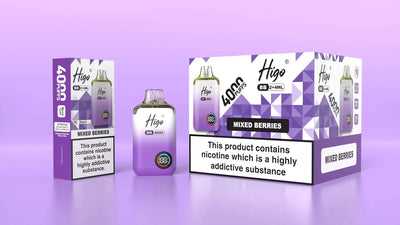 Higo BB Mixed Berry Prefilled Pod Vape Kit